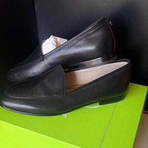Black Leather Loafers